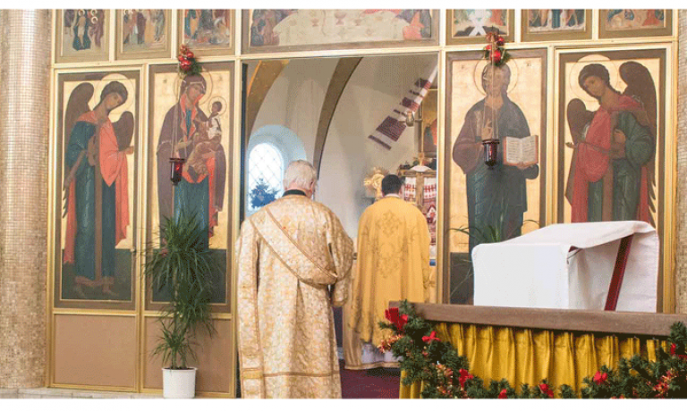 Ukrainische katholische Kirche des byzantinischen Ritus