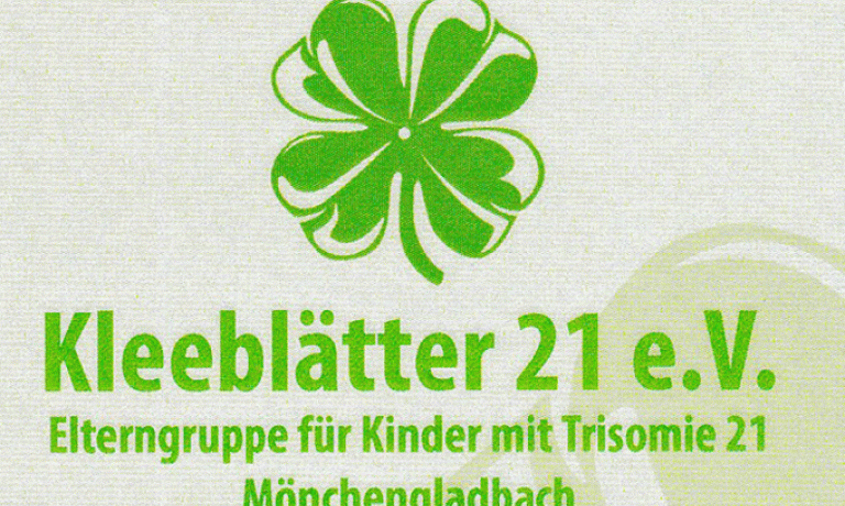 Kleeblätter 21 e.V. Elterngruppe für Kinder mit Trisomie 21 Mönchengladbach